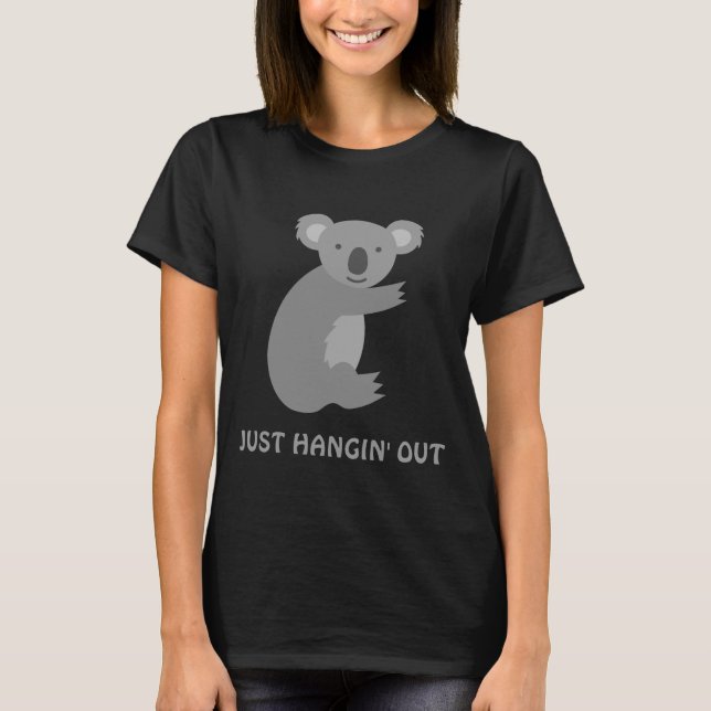 Graciosa camiseta de mujeres de manga corta con os (Anverso)