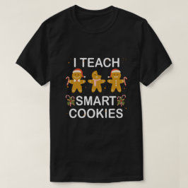 Graciosa camiseta de profesor que enseño cookies i