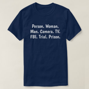 Graciosa camiseta de prueba cognitiva Trump