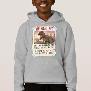 Graciosa camiseta de Rex, gracioso tee Mascota des
