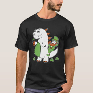Graciosa camiseta de San Patricio Leprechaun Drago
