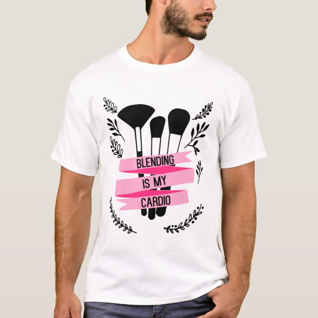 Graciosa camiseta de un artista de maquillaje (Anverso)