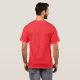 Graciosa camiseta de Whisperer Shark| Rojo (Reverso completo)