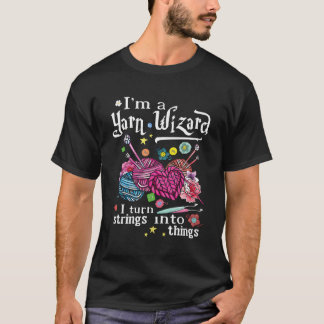 Graciosa Camiseta Del Asistente De Yarn Para Mujer