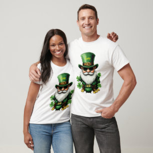 Graciosa camiseta del Día de San Patricio con Lepr