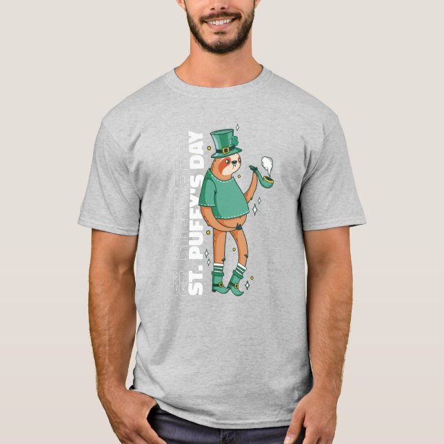 Graciosa camiseta del Día de San Puffys (Anverso)