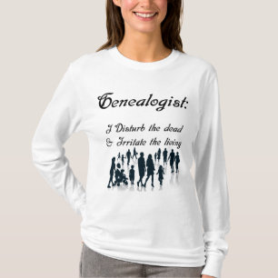 Graciosa camiseta genealógica