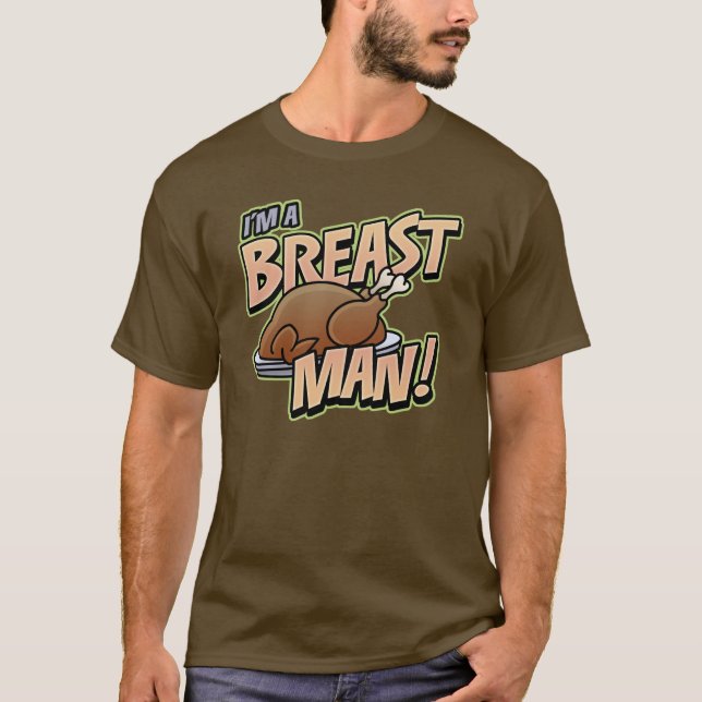 Graciosa camiseta negra del hombre de la mama Bási (Anverso)