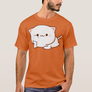 Graciosa camiseta para gato Ramen Kawaii Anime Tee