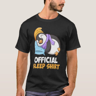 Graciosa camiseta Penguin Sleep