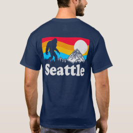 Graciosa camiseta personalizada Big Foot Seattle