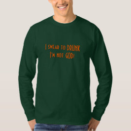 Graciosa camiseta verde de manga larga para St Pat