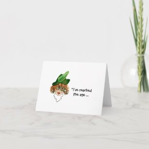 Graciosa, caprichosa tarjeta de entrenamiento de r