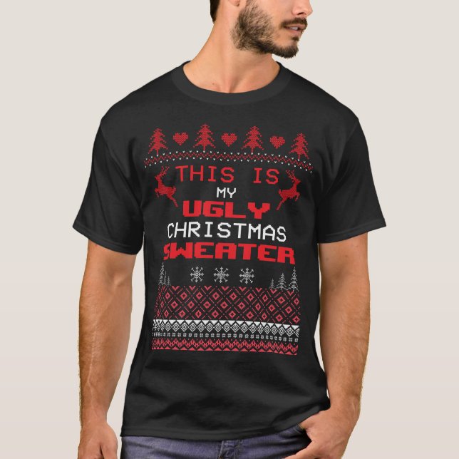 Graciosa Cita De Camiseta De Mis Feo Navidades (Anverso)