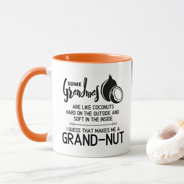 Graciosa Copa de Abuelas Personalizadas/Mug (Con donut)