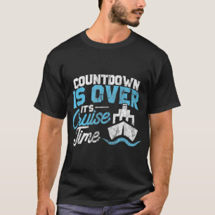 Graciosa cuenta regresiva de camisetas en crucero