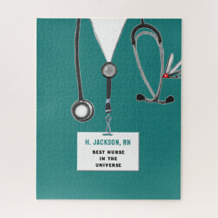 Graciosa enfermera Jigsaw Puzzle