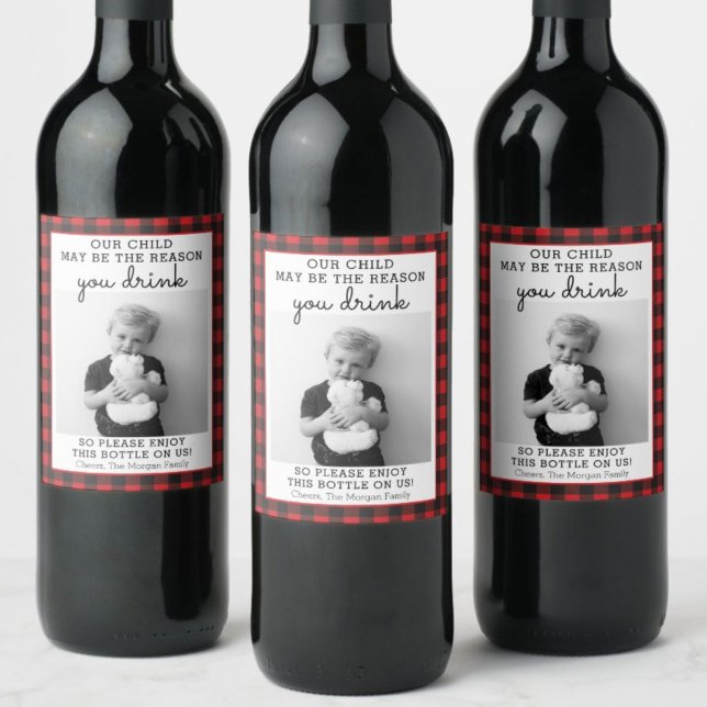 Graciosa etiqueta de vino de regalo de profesor -  (Subido por el creador)