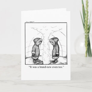 Graciosa felicitación nueva tarjeta de inicio