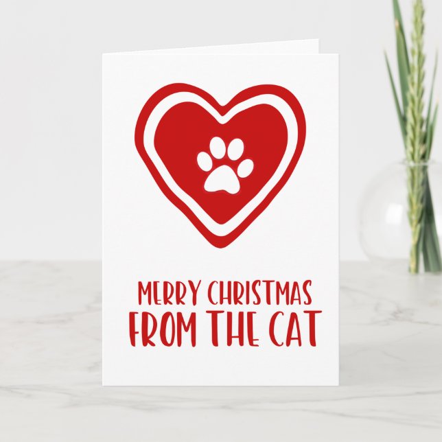 Graciosa Feliz Navidad desde la Tarjeta de Navidad (Anverso)