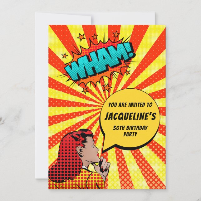 Graciosa invitación a los 30 años (Anverso)