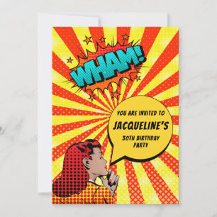 Graciosa invitación a los 30 años