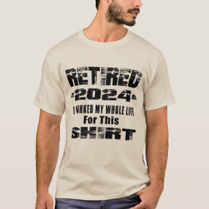 Graciosa jubilación vintage a camisetas para jubil