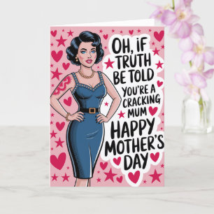 Graciosa Mamá de tarjetas del Día de la Madre Rega