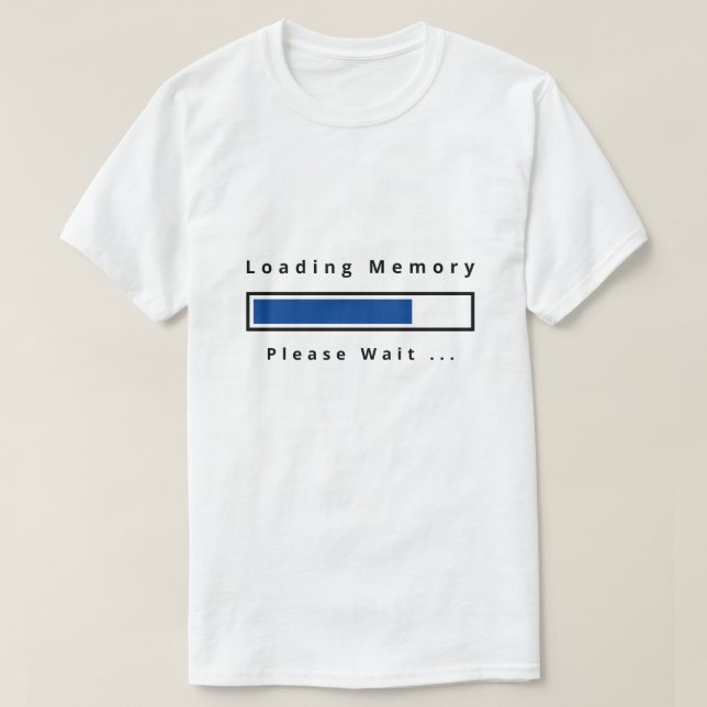 Graciosa memoria de carga de camisetas - Texto Per (Diseño del anverso)