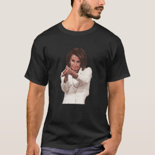 Graciosa Nancy Pelosi Aplaude la camiseta contra T