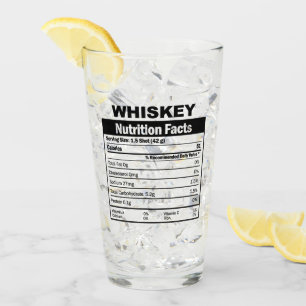 Graciosa Nutrición De Whiskey Hechos Vidrio