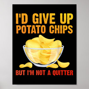 Graciosa Patata Chips Arte Para Hombres Mujeres Bo