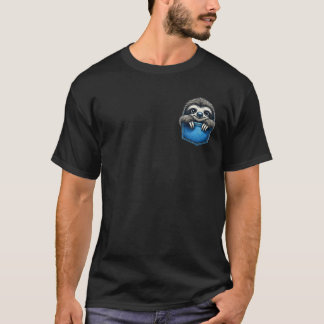 Graciosa pereza en tu bolsillo camiseta