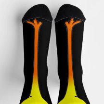 Graciosa pierna de pollo Calcetines Animal