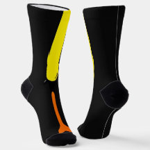 Graciosa pierna de pollo Calcetines Animal