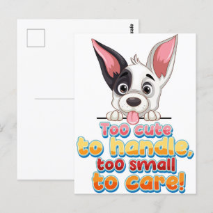 Graciosa postal animal - Humor Mascota divertido 2