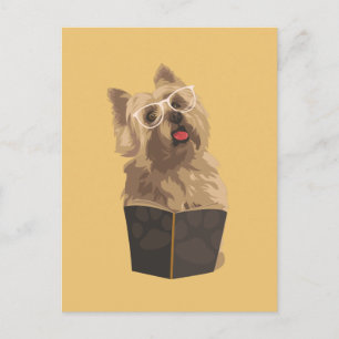 Graciosa postal de Cairn Terrier para los amantes 
