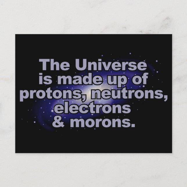 Graciosa postal "El Universo" (Anverso)