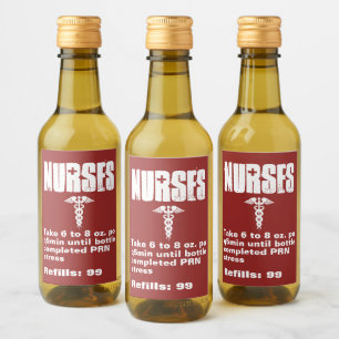 Graciosa receta de una enfermera "Caduceus"