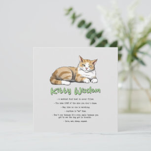 Graciosa Sabiduría Kitty