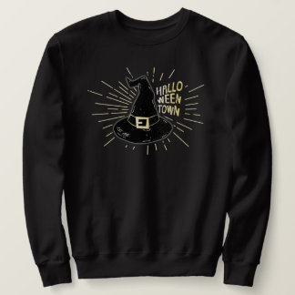 Graciosa sudadera de la Universidad de Halloweento