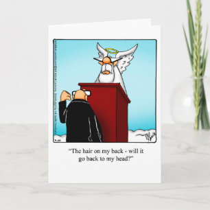 Graciosa tarjeta de bienvenida de cumpleaños feliz