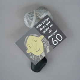 graciosa tarjeta de cumpleaños 60