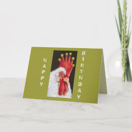 Graciosa tarjeta de cumpleaños de todos nosotros