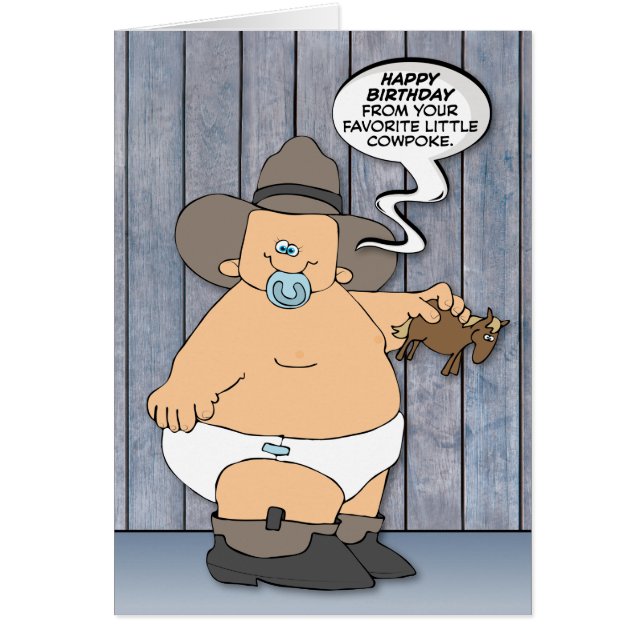 Graciosa tarjeta de cumpleaños infantil "Little Co (Frente)