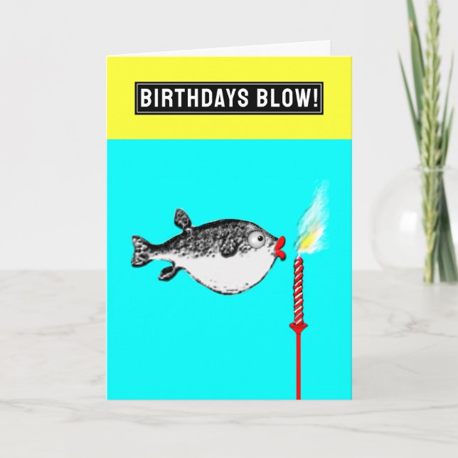 Graciosa tarjeta de cumpleaños para adultos (Anverso)