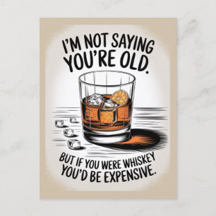 Graciosa tarjeta de cumpleaños para papá abuelo Wh