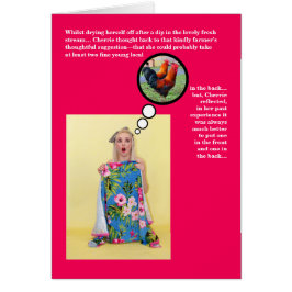 Graciosa tarjeta de El día de San Valentín de Humo