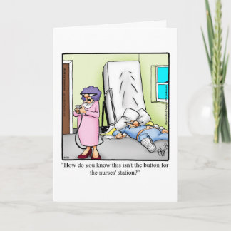 Graciosa tarjeta de felicitación