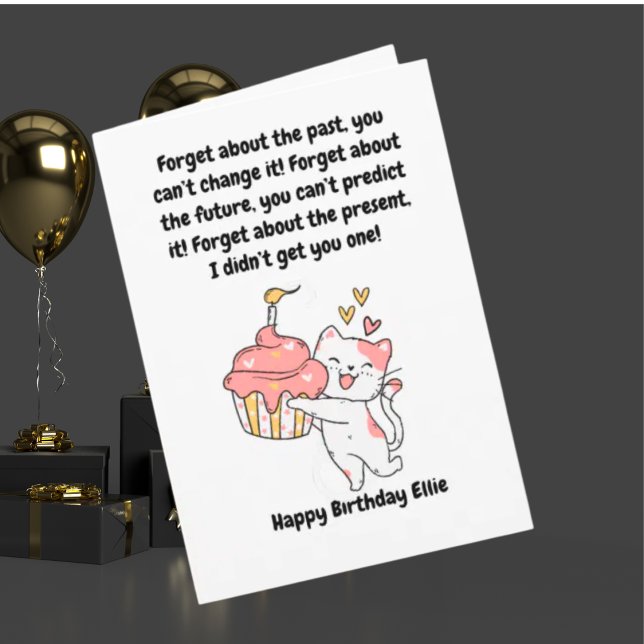 Graciosa tarjeta de felicitación de cumpleaños mod (Subido por el creador)